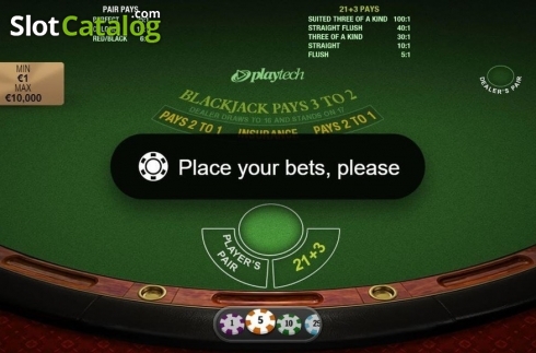 Οθόνη2. Premium Blackjack Single Hand Κουλοχέρης