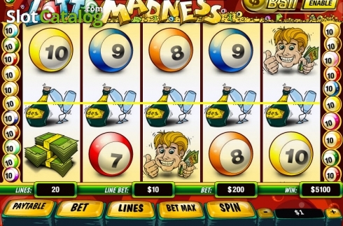 Οθόνη2. Lotto Madness (Playtech) Κουλοχέρης
