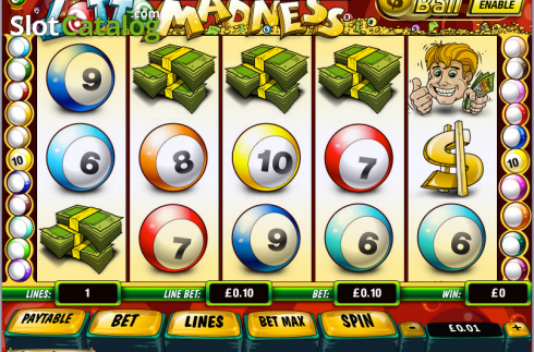 Οθόνη3. Lotto Madness (Playtech) Κουλοχέρης