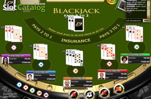Οθόνη2. Multiplayer Blackjack Surrender Κουλοχέρης