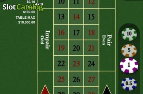 Οθόνη2. Multiplayer French Roulette Κουλοχέρης