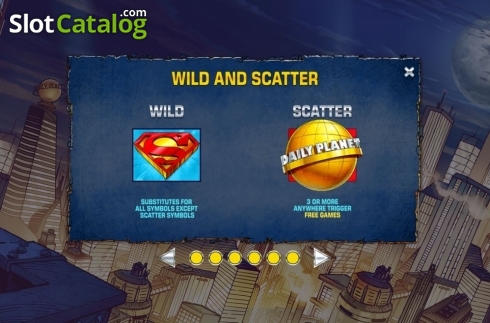 Οθόνη2. Superman (Playtech) Κουλοχέρης