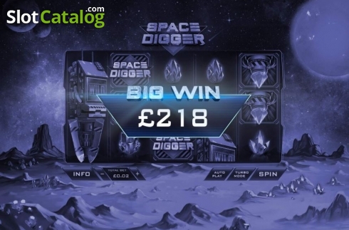 Οθόνη3. Space Digger Κουλοχέρης