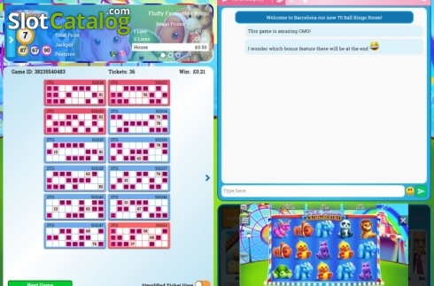 Οθόνη2. Fluffy Favourites Bingo Κουλοχέρης