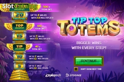 Οθόνη2. Tip Top Totems Κουλοχέρης