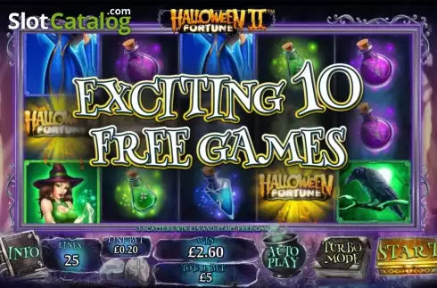 Οθόνη3. Halloween Fortune II Κουλοχέρης