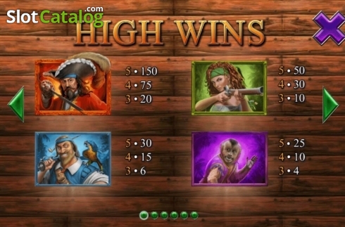 Οθόνη8. Buccaneer Blast Κουλοχέρης 
