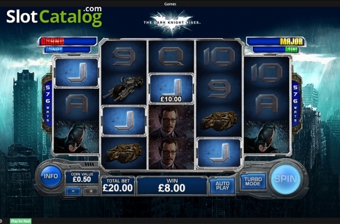 Οθόνη4. The Dark Knight Rises (Playtech) Κουλοχέρης