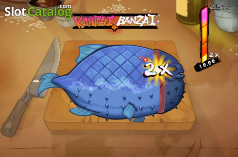 Οθόνη7. Kanpai Banzai Κουλοχέρης