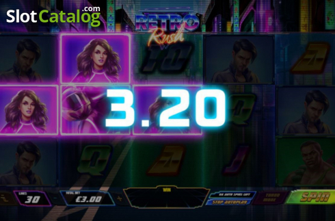 Οθόνη5. Retro Rush Κουλοχέρης 
