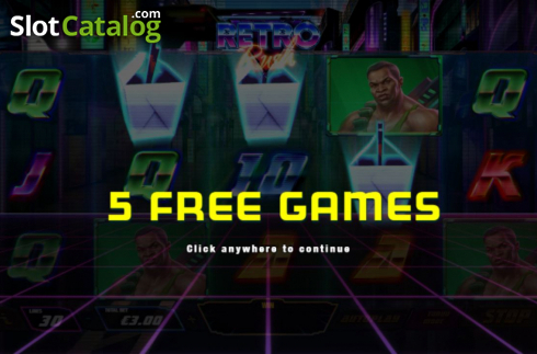 Οθόνη6. Retro Rush Κουλοχέρης 