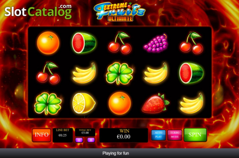 Οθόνη3. Extreme Fruits Ultimate Κουλοχέρης