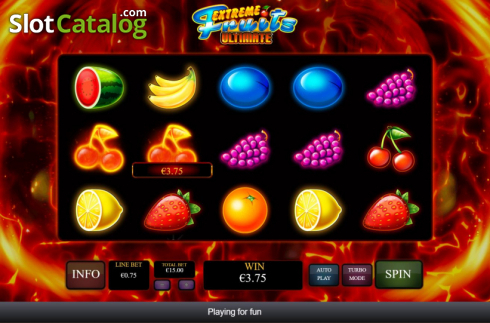 Οθόνη4. Extreme Fruits Ultimate Κουλοχέρης