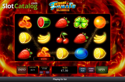 Οθόνη5. Extreme Fruits Ultimate Κουλοχέρης