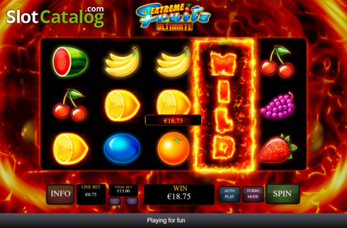 Οθόνη6. Extreme Fruits Ultimate Κουλοχέρης