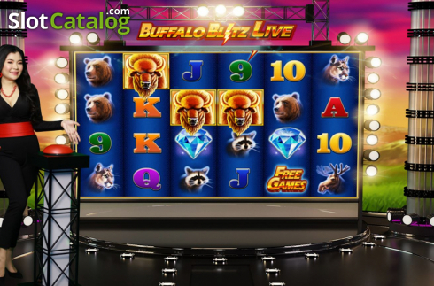 Οθόνη2. Buffalo Blitz Live Κουλοχέρης