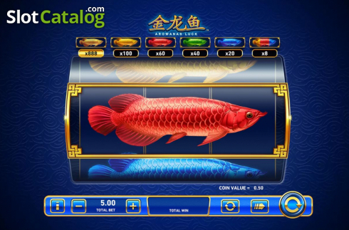 Οθόνη2. Arowanas Luck Κουλοχέρης