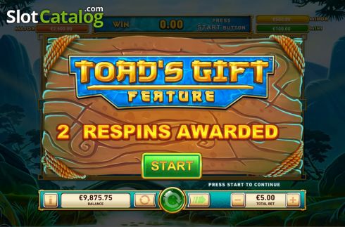 Οθόνη8. Toads Gift Κουλοχέρης