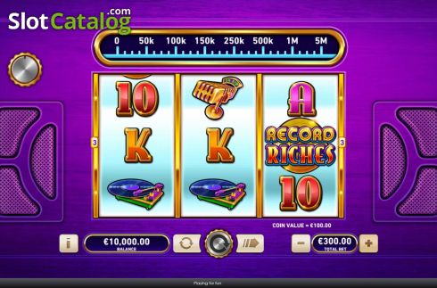 Οθόνη2. Record Riches! Κουλοχέρης