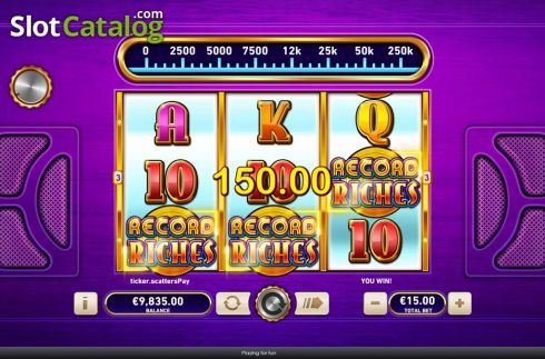Οθόνη5. Record Riches! Κουλοχέρης