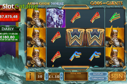 Οθόνη2. Age of the Gods Norse Gods and Giants Κουλοχέρης