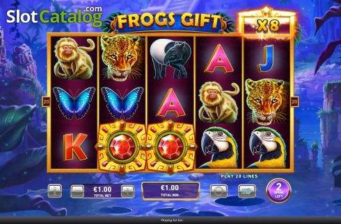 Οθόνη8. Frogs Gift Κουλοχέρης