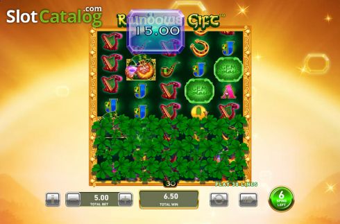 Οθόνη4. Gem Splash Rainbows Gift Κουλοχέρης