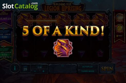 Οθόνη3. Kingdoms Rise: Legion Uprising Κουλοχέρης