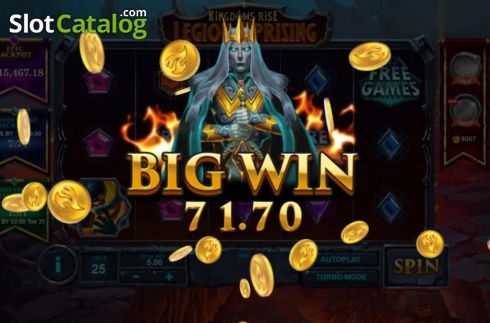Οθόνη4. Kingdoms Rise: Legion Uprising Κουλοχέρης