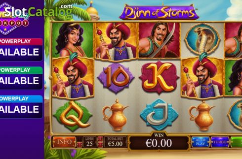 Οθόνη3. Djinn Of Storms Κουλοχέρης