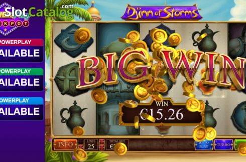 Οθόνη4. Djinn Of Storms Κουλοχέρης