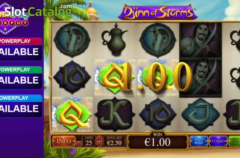 Οθόνη5. Djinn Of Storms Κουλοχέρης