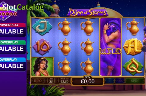 Οθόνη7. Djinn Of Storms Κουλοχέρης