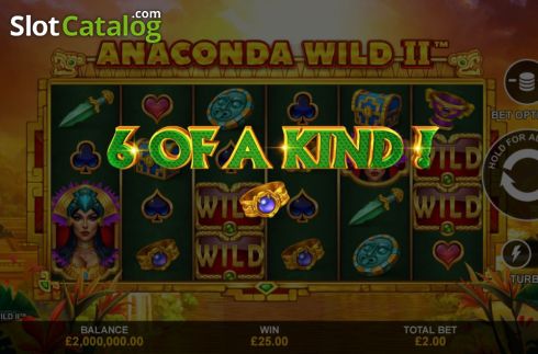 Οθόνη3. Anaconda Wild II Κουλοχέρης
