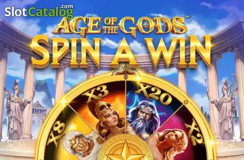 Age of the Gods Spin A Win Λογότυπο Age of the Gods Spin A Win Λογότυπο