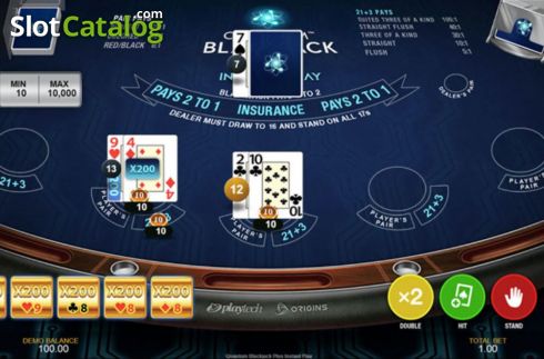 Οθόνη3. Quantum Blackjack Plus Κουλοχέρης