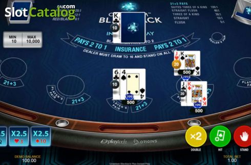 Οθόνη4. Quantum Blackjack Plus Κουλοχέρης