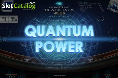 Οθόνη5. Quantum Blackjack Plus Κουλοχέρης
