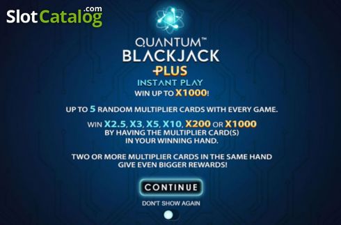 Οθόνη2. Quantum Blackjack Plus Κουλοχέρης