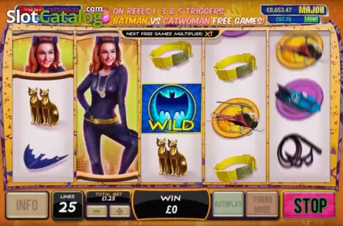 Οθόνη2. Batman & Catwoman Cash Κουλοχέρης