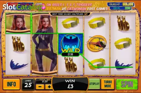 Οθόνη3. Batman & Catwoman Cash Κουλοχέρης