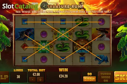 Οθόνη5. Aztec Expedition Thundershots Κουλοχέρης