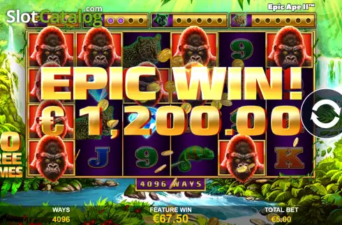 Οθόνη8. Epic Ape 2 Κουλοχέρης