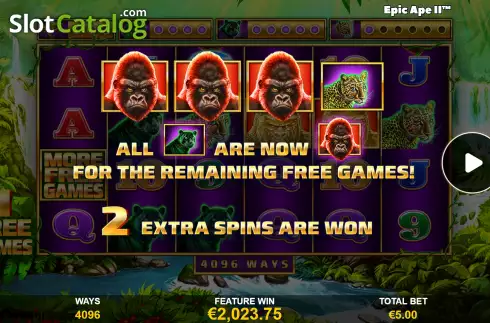 Οθόνη9. Epic Ape 2 Κουλοχέρης