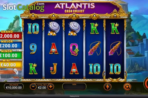 Οθόνη2. Atlantis Cash Collect Κουλοχέρης