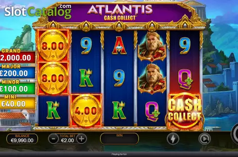 Οθόνη3. Atlantis Cash Collect Κουλοχέρης