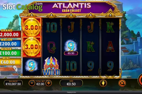 Οθόνη5. Atlantis Cash Collect Κουλοχέρης