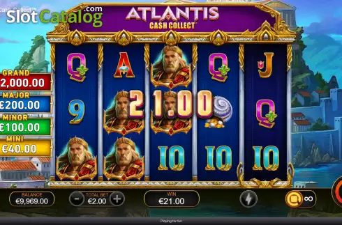 Οθόνη4. Atlantis Cash Collect Κουλοχέρης