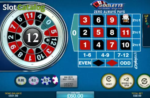 Οθόνη4. Mini Roulette (Playtech) Κουλοχέρης