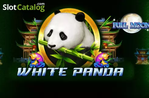 Full Moon White Panda Λογότυπο